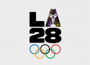 🔥洛杉矶奥运会官方发布定制款赛事logo 致敬传奇球星科比