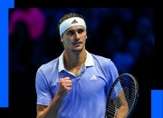 🎾ATP年终总决赛小组赛：兹维列夫2-0力克阿尔卡拉斯晋级四强