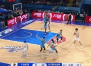 首节进行7分钟宁波只有3人得分 以9-22大比分落后浙江