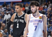 🏀雷霆VS马刺前瞻：文班亚马PK霍姆格伦 雷霆主场剑指4连胜