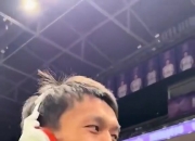 为副业做准备？北控男篮球员矣进宏在主场客串MC
